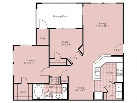 a blueprint of a floor plan of a bathroom and a bedroom